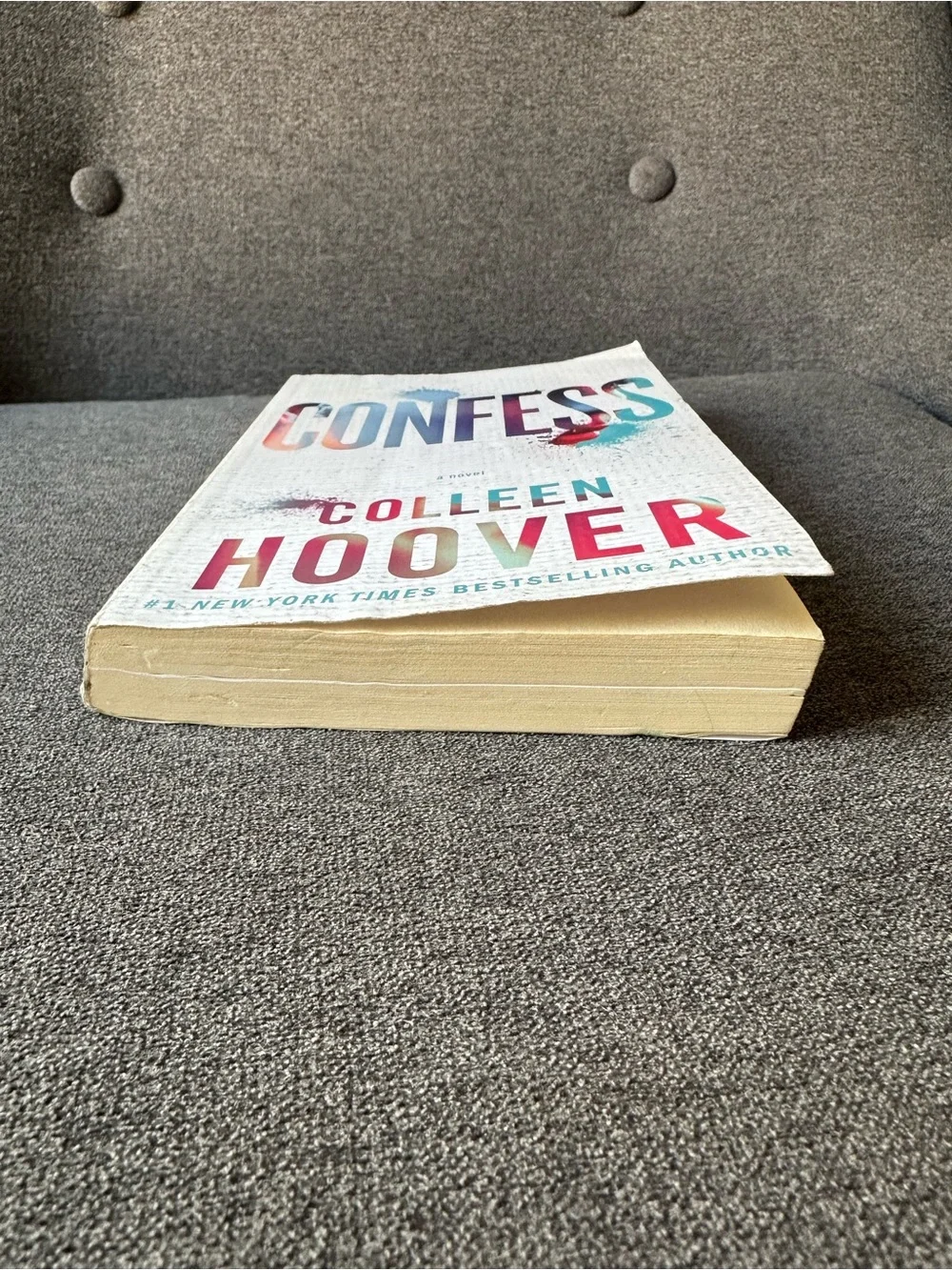 Confess by Colleen Hoover Novel Book